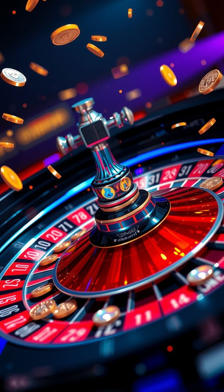 Roulette wheel and betting interface on aa62